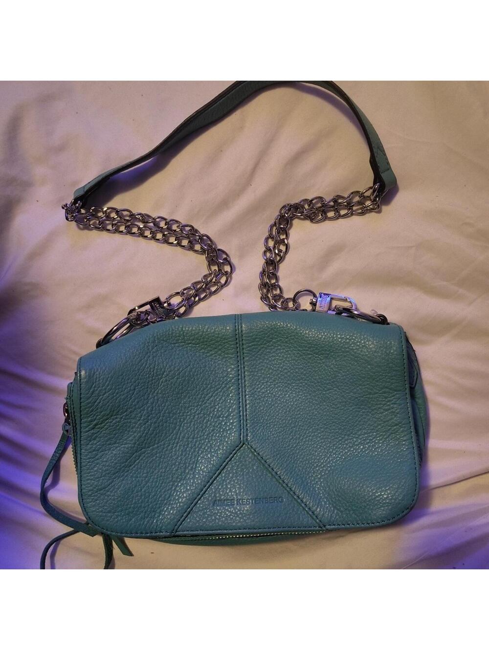 aimee kestenberg crossbody Shoulder Bag Mint Unique Rare Sample